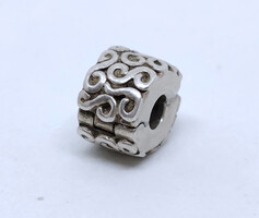 Pandora Sterling ezüst szerpentin charm
