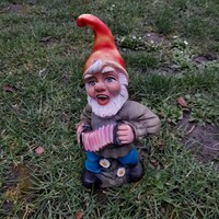 Zeho kerti törpe,retro gumi figura.Kerti dísz.34 cm