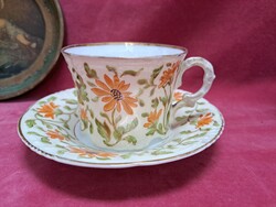 Ritkaság! Nagyméretű antik porcelán teáscsésze, Wiliam  Morris  dizájn