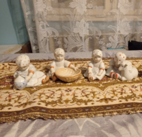 Zsolnay 4darab Annuska sorozat egyben Extrém ritka darabok