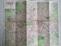 Antik Berlin térkép háború előtti