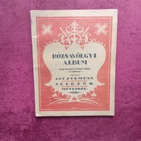RÓZSAVÖLGYI ALBUM (1920-21) AKCIÓS ÁRON