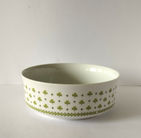RETRO ALFÖLDI PETREZSELYEM / LÓHERE PORCELÁN KÖRETES,SALÁTÁS TÁL,KÍNÁLÓ