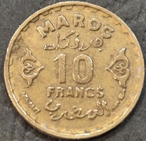 Marokkó 10 frank, 1371 (1952)