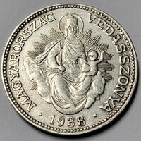 Ezüst 2 Pengő 1938