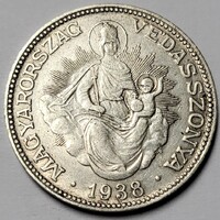 Ezüst 2 Pengő 1938
