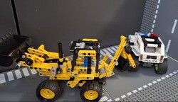 LEGO 42047 Technic Police + LEGO Technic 42004 Markoló