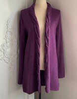 Magaschoni New York 42-es 100% cashmere hosszú, kötött kardigán