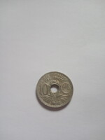 Nagyon  szép 10 Centimes Franciaország 1918