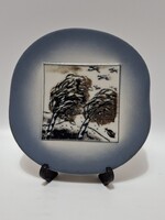 Arabia Finland, Syksy Höst Autumn Herbst,  design Helja Liukko-Sundstrom, 11,4 x 11 cm