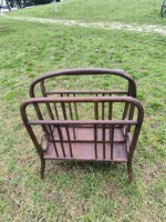 Antik Thonet tonett újság folyóirat tartó hanglemez tartó