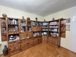 Spanyol rózsafa bútor, szekrénysor és sarok szekrény rendkívül jó állapotban