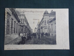 Képeslap,Nagykanizsa,Csengeri út ,Alt és Böhm Nagykanizsa kiadás,1902-