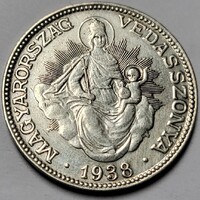 Ezüst 2 Pengő 1938
