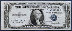 Ritka! Vágáshibás, USA 1 Dollár 1935 E, F+. (dátum a sorszámban).