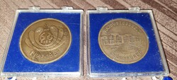 BRONZ ÉRMÉK,60ÉVES HAJDÚSZOBOSZLÓI GYÓGYFÜRDŐ