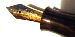 Vintage  14 K aranyhegyű töltőtoll gyűjtőnek eladó