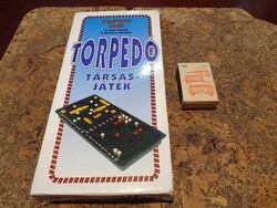 Retro torpedó társasjáték hiánytalan szocreál