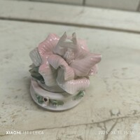 Retro porcelán rózsa  eladó! 13 cm