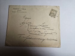6 Fillér bélyeg levélen