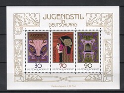 Postatiszta Bundes 1232 Mi Block 14         3,20 Euró