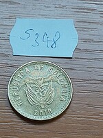 KOLUMBIA COLOMBIA 100 PESOS 2010 Sárgaréz  S348