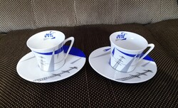 NAGYON RITKA!!! OVIT MINTÁS PORCELÁN KÁVÉS KÉSZLET - GUY DEGRENNE  / DESIGNED BY DIÓ - ALKUDHATÓ!