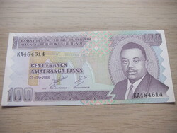 100    Francs   2006   Burundi