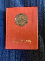 Karl Marx: A Nemzetközi Munkásszövetség alapító üzenete és szervezeti szabályzata (minikönyv), plak