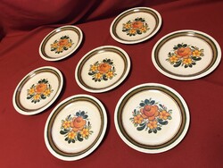 Winterling"Rőslau"Bavaria német porcelán desszertes tányér.7db egyben.