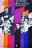 Film cime:" 141 PERC A BEFEJEZETLEN MONDATBÓL ’1970-es évek, retró mozifilm plakát.42x59cm.