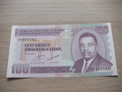 100    Francs   2011   Burundi