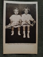 Habsburg Ottó és Etelka fhcgnő, gyermekként, jó hátszöveggel