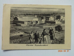 Régi, retró képeslap: Kazincbarcika (1955)