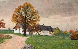 Képeslap: Tájkép.