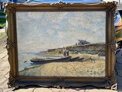 ÚJVÁRY IGNÁC DUNA-PART 75x100cm