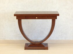 Art Deco konzolasztal fiókos. [ B - 20 ] Bútorgyártás Mesterfokon!