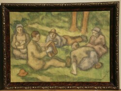 Márkus Imre (1872-1945) : Piknik