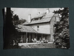 Képeslap,Leányfalu,SZOT Építők üdülő látkép,részlet,1965-