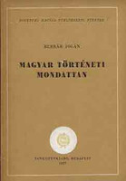Magyar történeti mondattan - Berrár Jolán