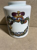 Delfti holland porcelán tároló bödön. 3958