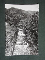 Képeslap,Miskolc,Lillafüred Palotaszálló,SZOT üdülő,Hámori tó,park látkép,részlet,1965-