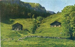 Képeslap: Tájkép.