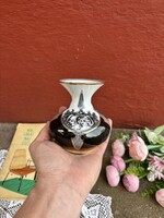 Hollóházi porcelán Jurcsák László váza midcentury modern