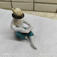 Hollóházi porcelán  Olvasó Fiú eladó!
