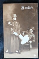 Approx. 1913 Fedák sari diva prima donna + Márton Rátkai photo sheet 