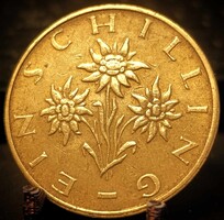 Ausztria 1 schilling, 1989 B13F5