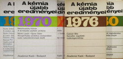 A kémia újabb eredményei 1, 3, 5, 30, 49 (5 kötet) - Csákvári Béla (szerk.)
