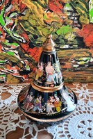 Görög porcelán illatszer tartó, illóolaj tartó