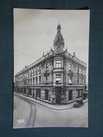 Képeslap,Szombathely,Graf József,Hotel Herczeg szálló,Sabaria kávéház,Dukesz papíráruház kiadás,1928
